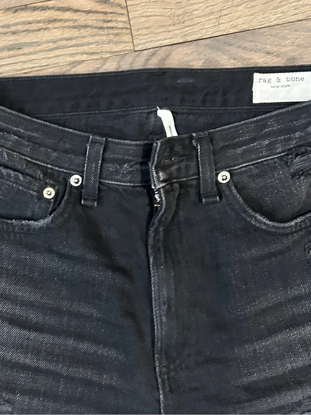 ✨Rag & Bone Tattered Shorts maya high rise short summer size 28